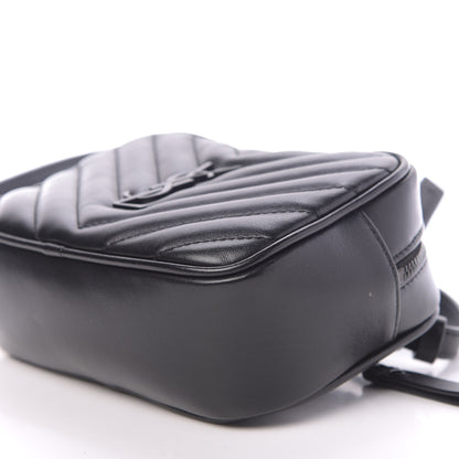 Saint Laurent Calfskin Matelasse Monogram Lou Belt Bag Black 7 of 11