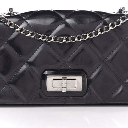 Chanel Patent Quilted Mademoiselle East West Flap Black 13 of 13