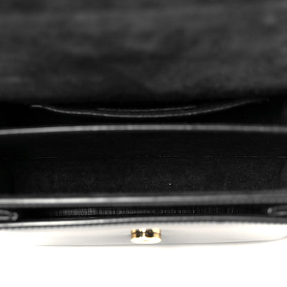 Saint Laurent Patent Small Monogram Sunset Burgundy Sunset Black 5 of 12