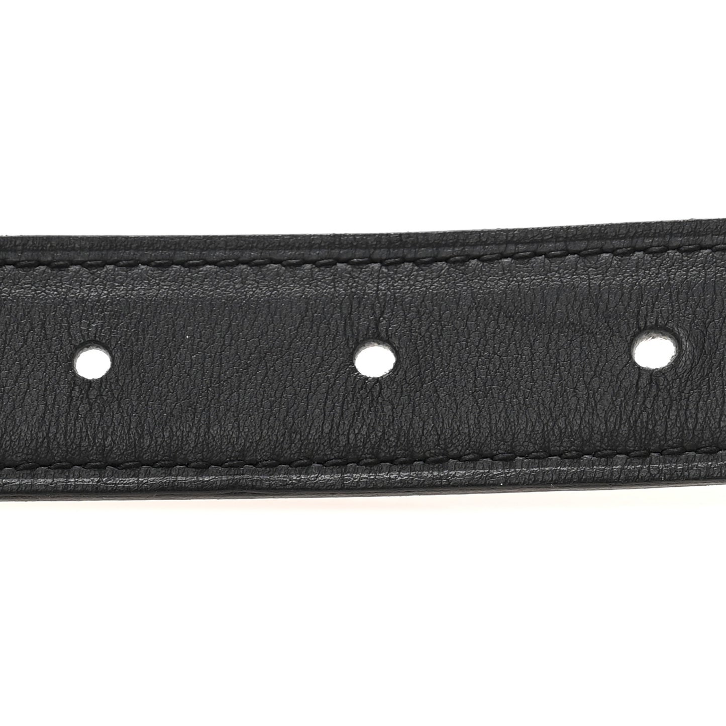 Swift Epsom 24mm Constance H Belt 65 Black Orange