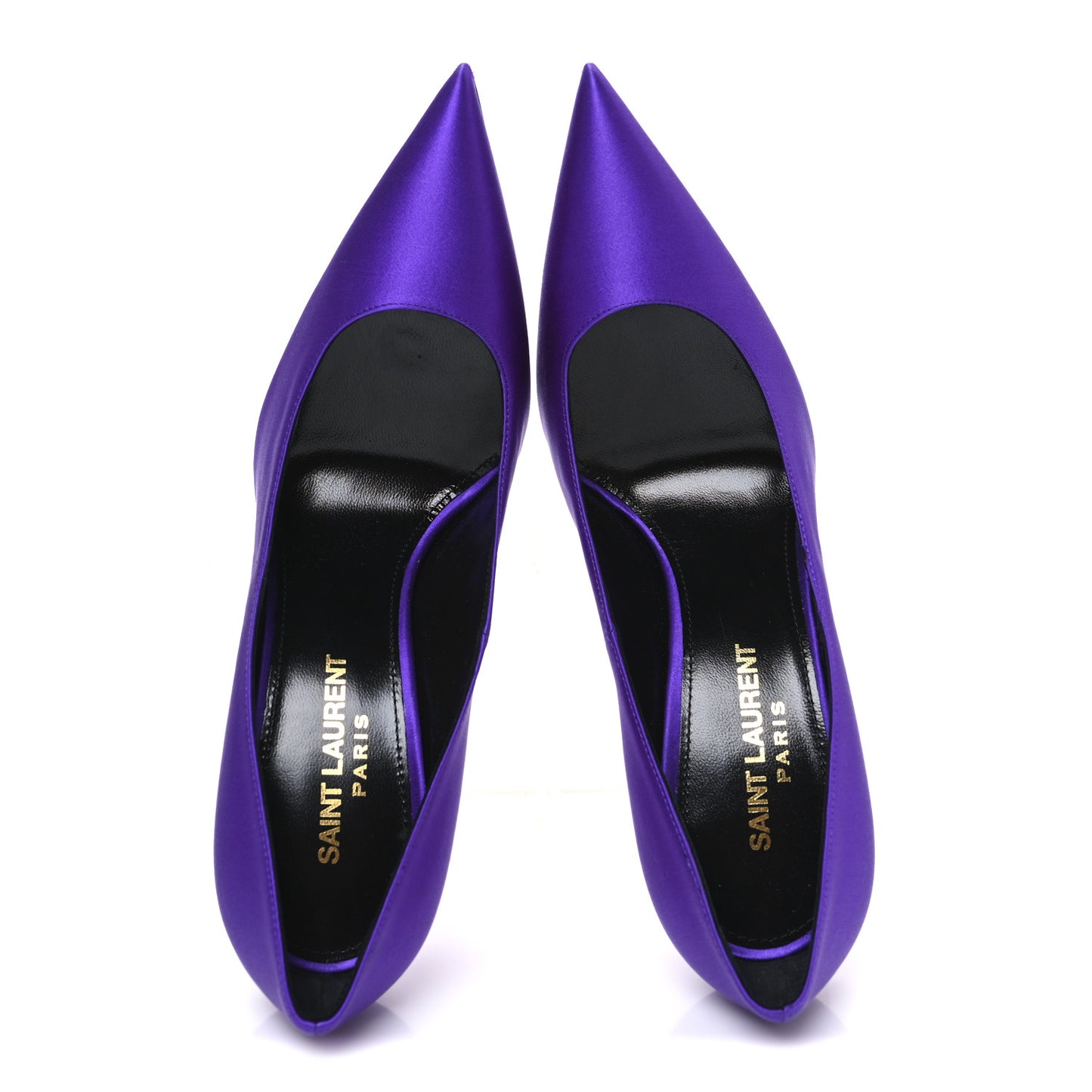 Satin Crepe Marylin 110 Pumps 35.5 Violet