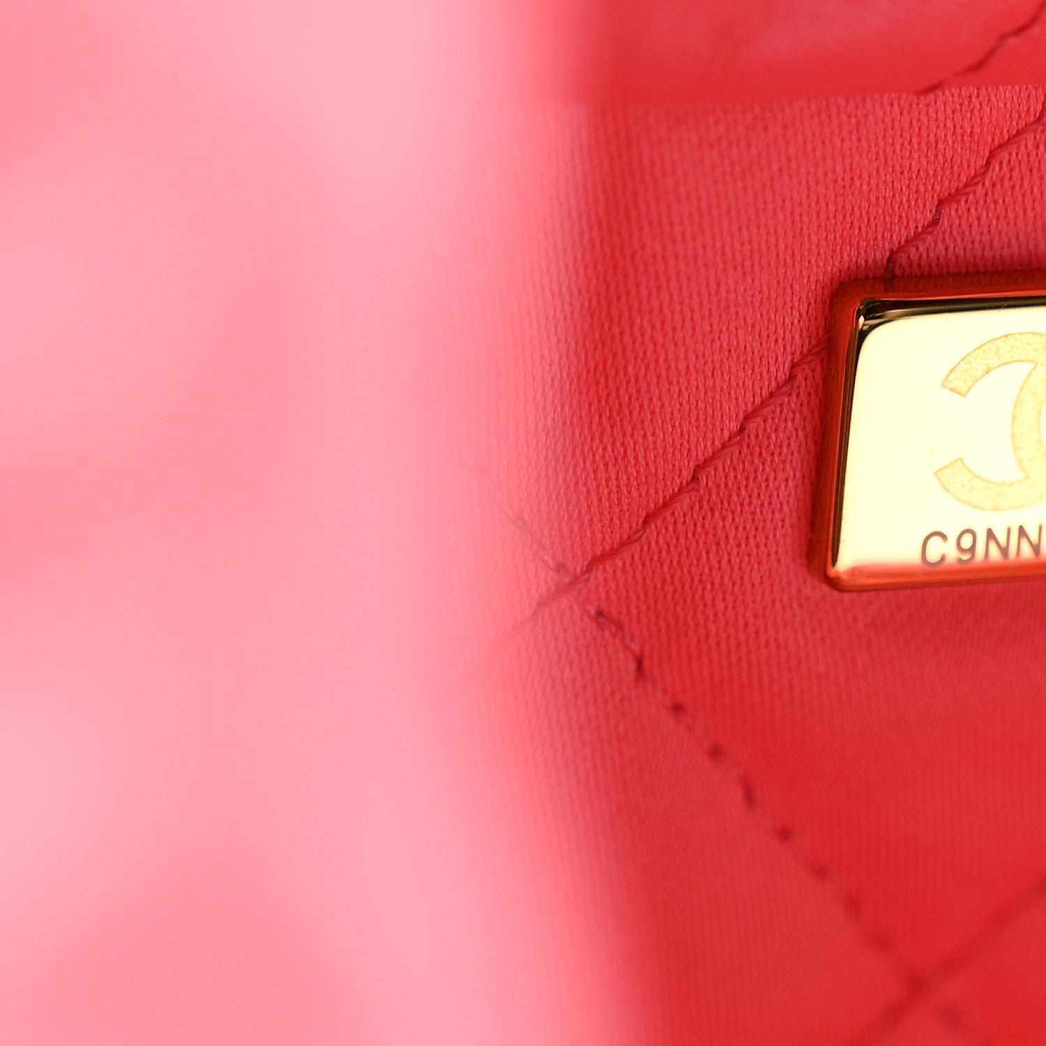 Chanel Shiny Calfskin Quilted Chanel 22 Coral Pink 7 of 11