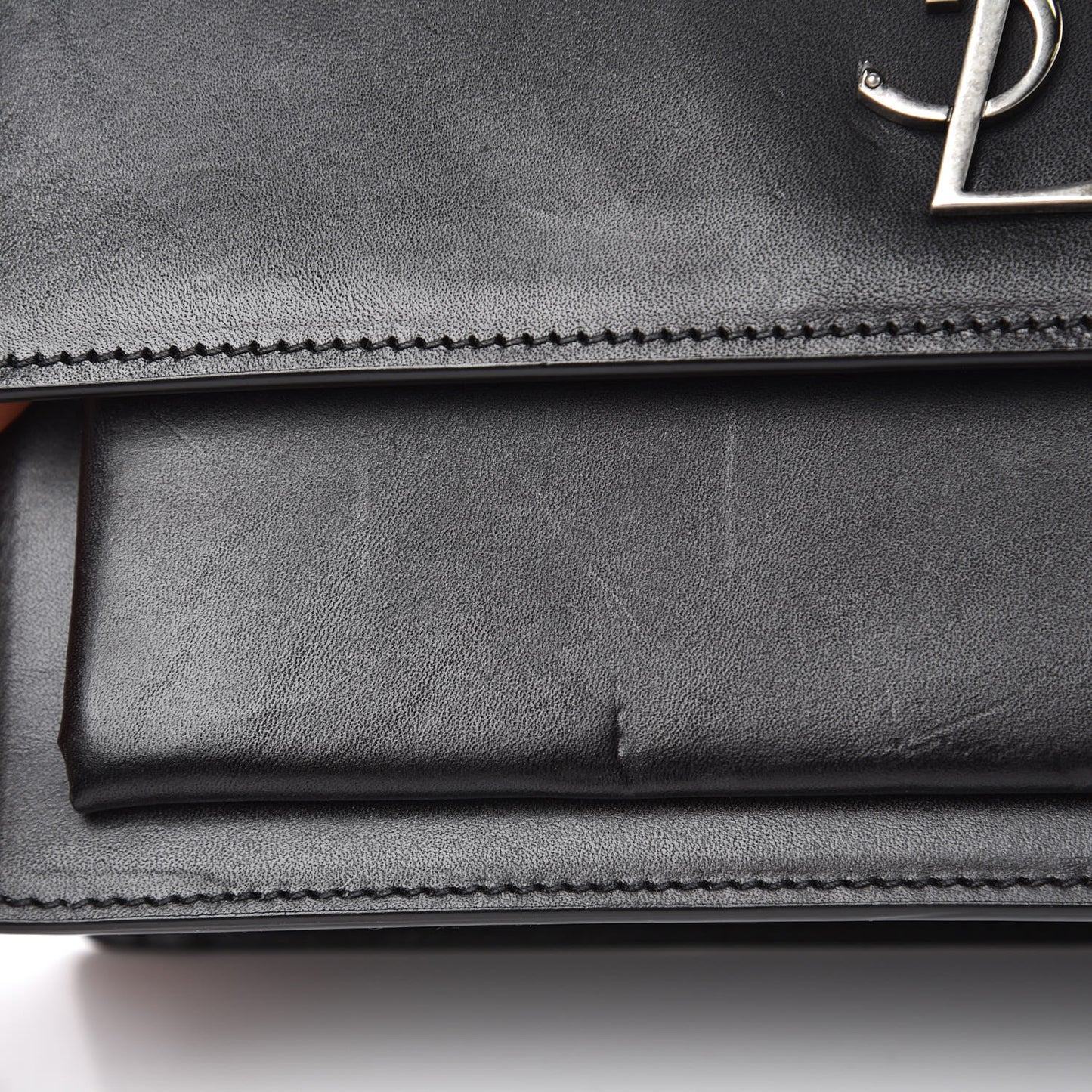 Calfskin Medium Monogram Sunset Black