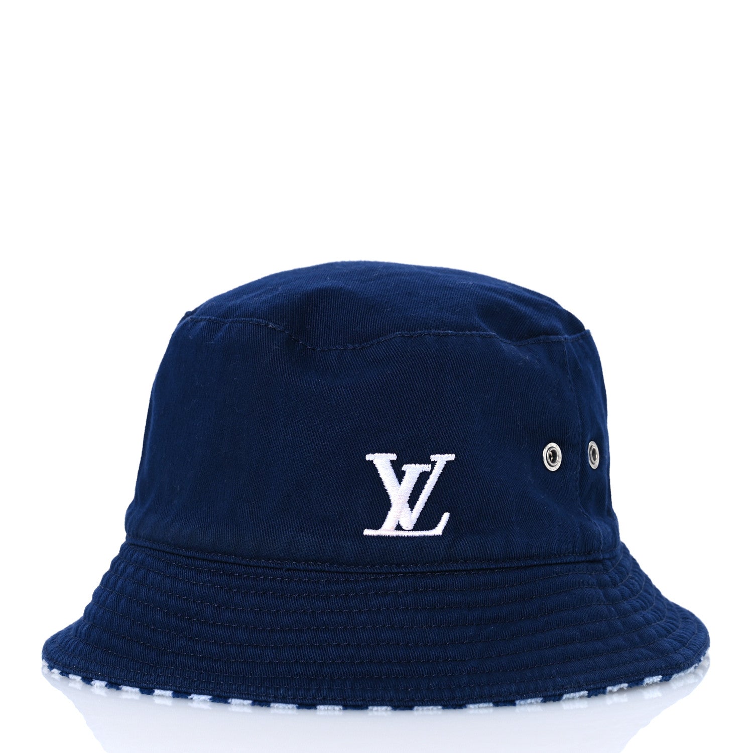 Louis Vuitton LV Graphical Reversible Bucket Hat Blue 3 of 14