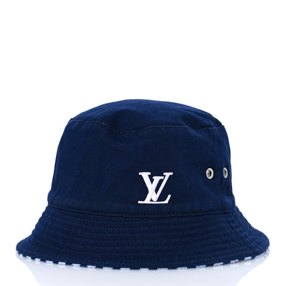Louis Vuitton LV Graphical Reversible Bucket Hat Blue 3 of 14