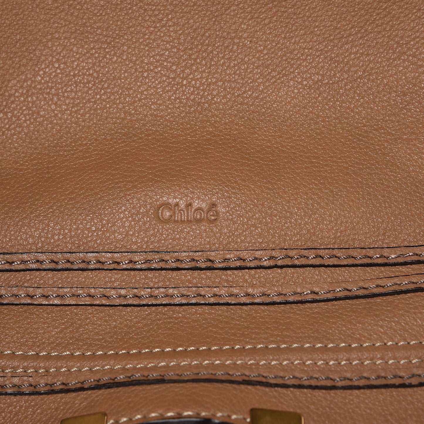Calfskin Large Marcie Satchel Nut