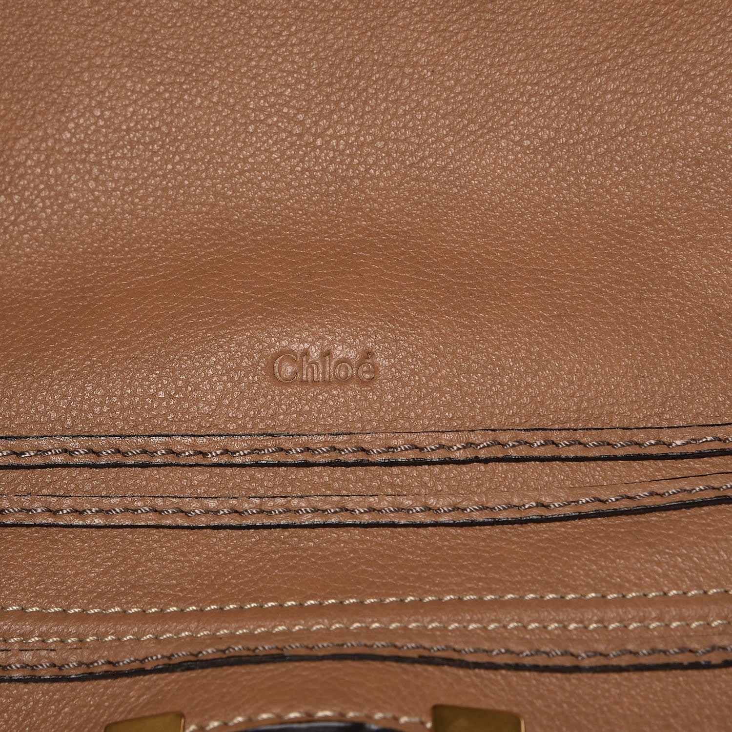 Chloe Calfskin Large Marcie Satchel Nut 6 of 10