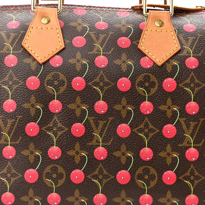 Louis Vuitton Monogram Cerises Speedy 25 8 of 13