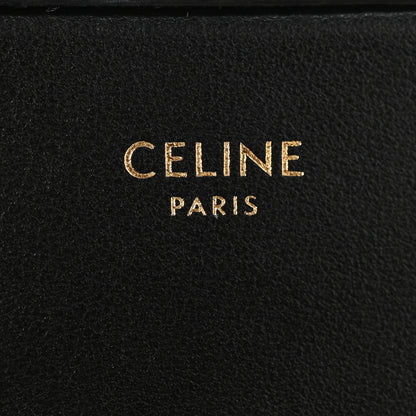 Celine Shiny Calfskin Lana Triomphe Minaudiere Black 6 of 11