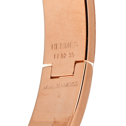 Hermes Enamel Printed Narrow Color Block Clic Clac H Bracelet PM Systeme 4 of 5