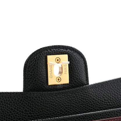 Chanel Caviar Quilted Small Double Flap Black 10 of 11