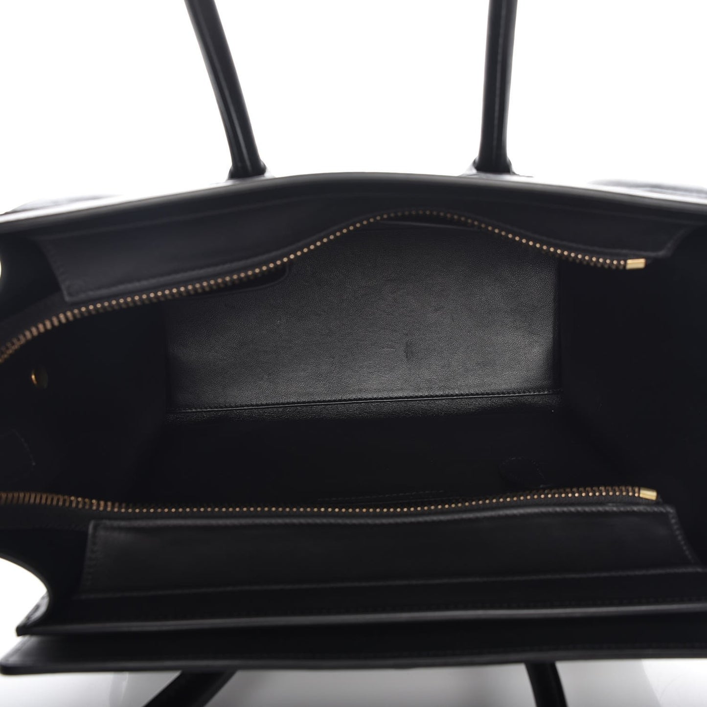 Smooth Calfskin Micro Luggage Black