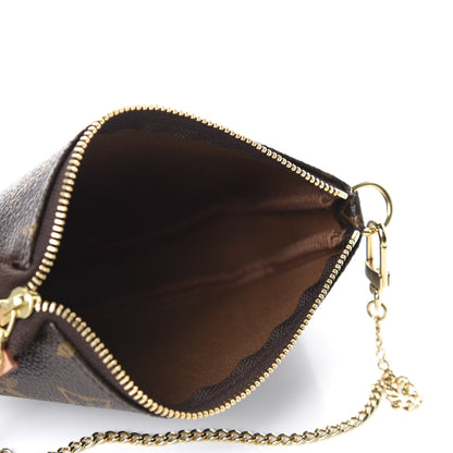 Louis Vuitton Monogram Mini Pochette Accessories 5 of 8