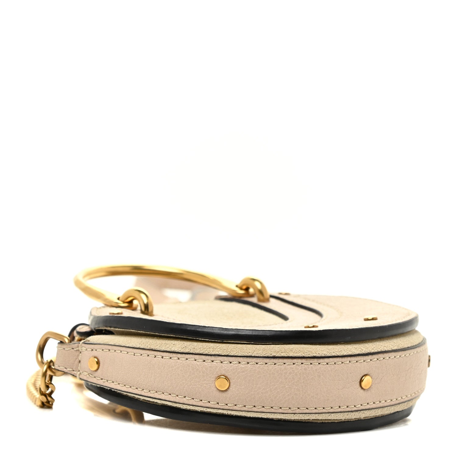 Chloe Goatskin Suede Mini Pixie Bag Beige 4 of 12