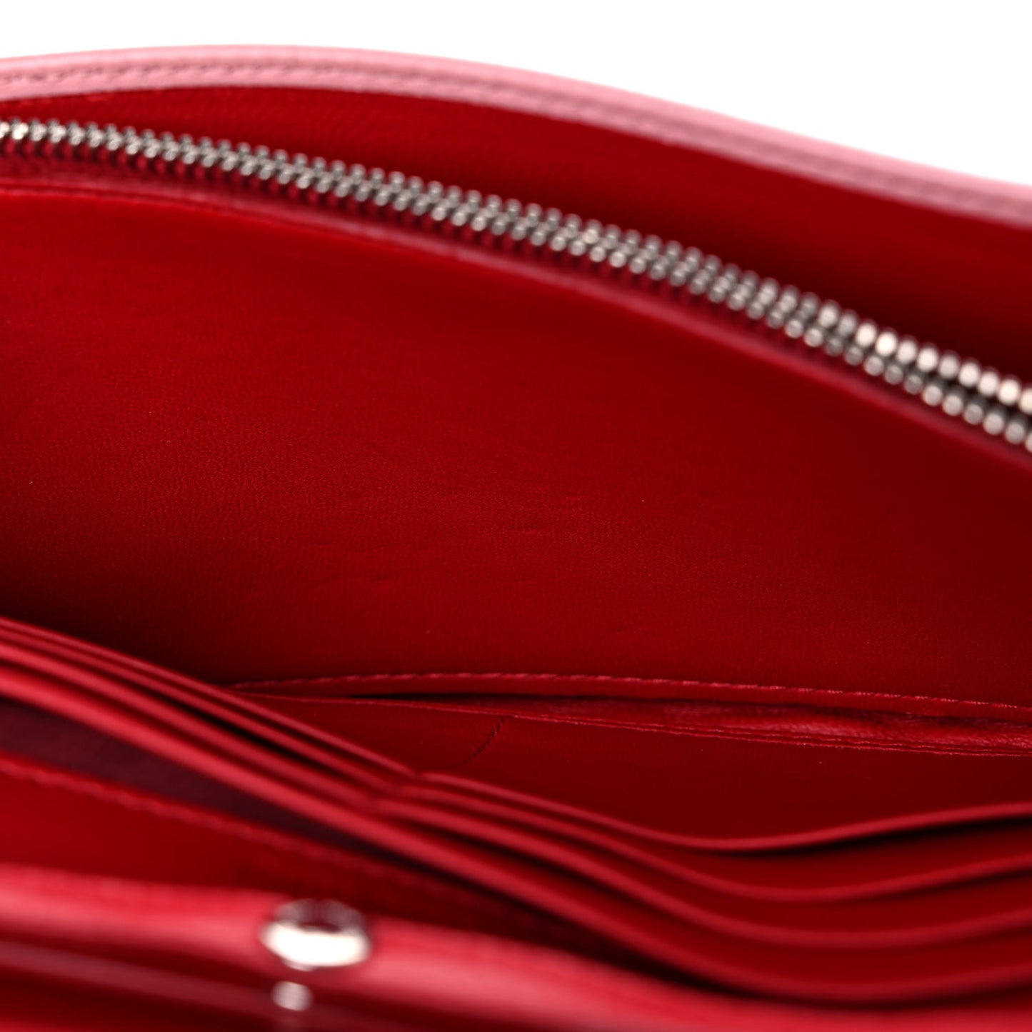 Nappa Matelasse Crystal Cherry Wallet On Chain Rosa