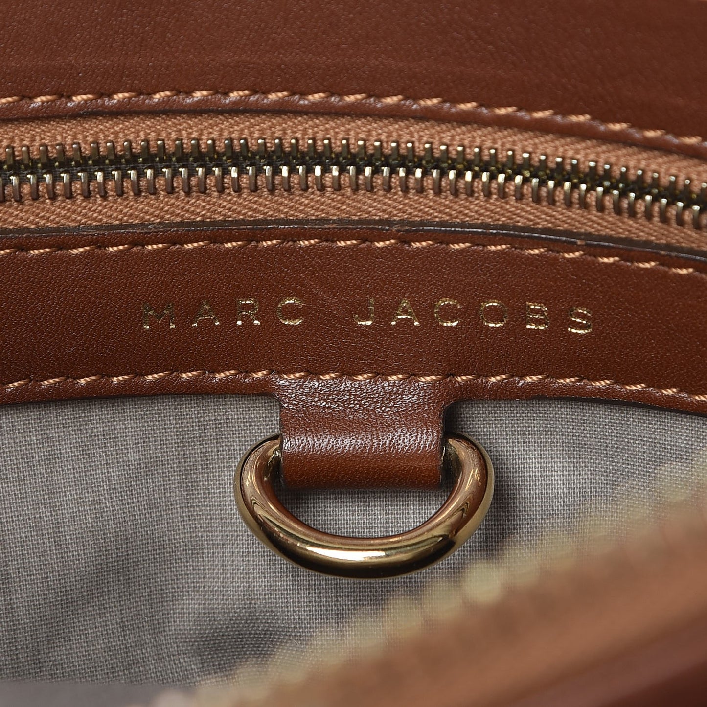 Calfskin Elise Satchel Brown