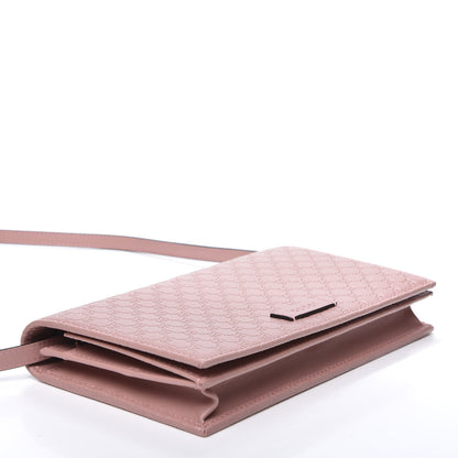 Gucci Microguccissima Crossbody Wallet Soft Pink 3 of 9
