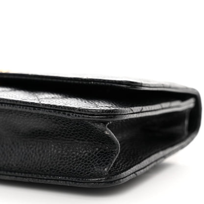 Chanel Caviar Quilted Wallet on Chain WOC Black 11 of 11