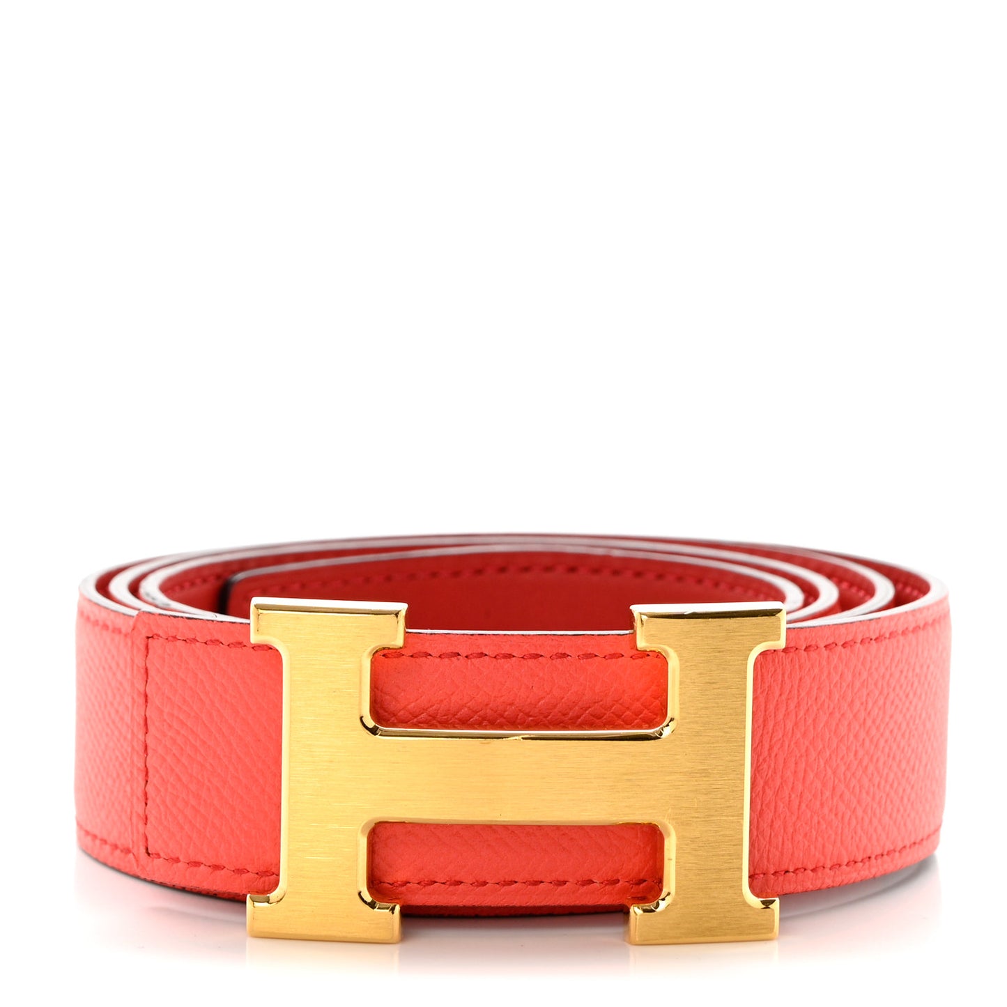 Swift Epsom 24mm Mini Constance H Belt 90 36 Orange Poppy