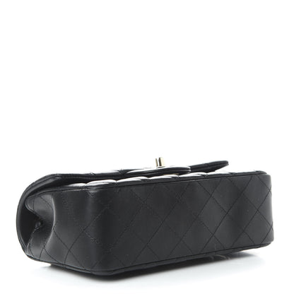 Chanel Lambskin Quilted Mini Rectangular Flap Black 4 of 10