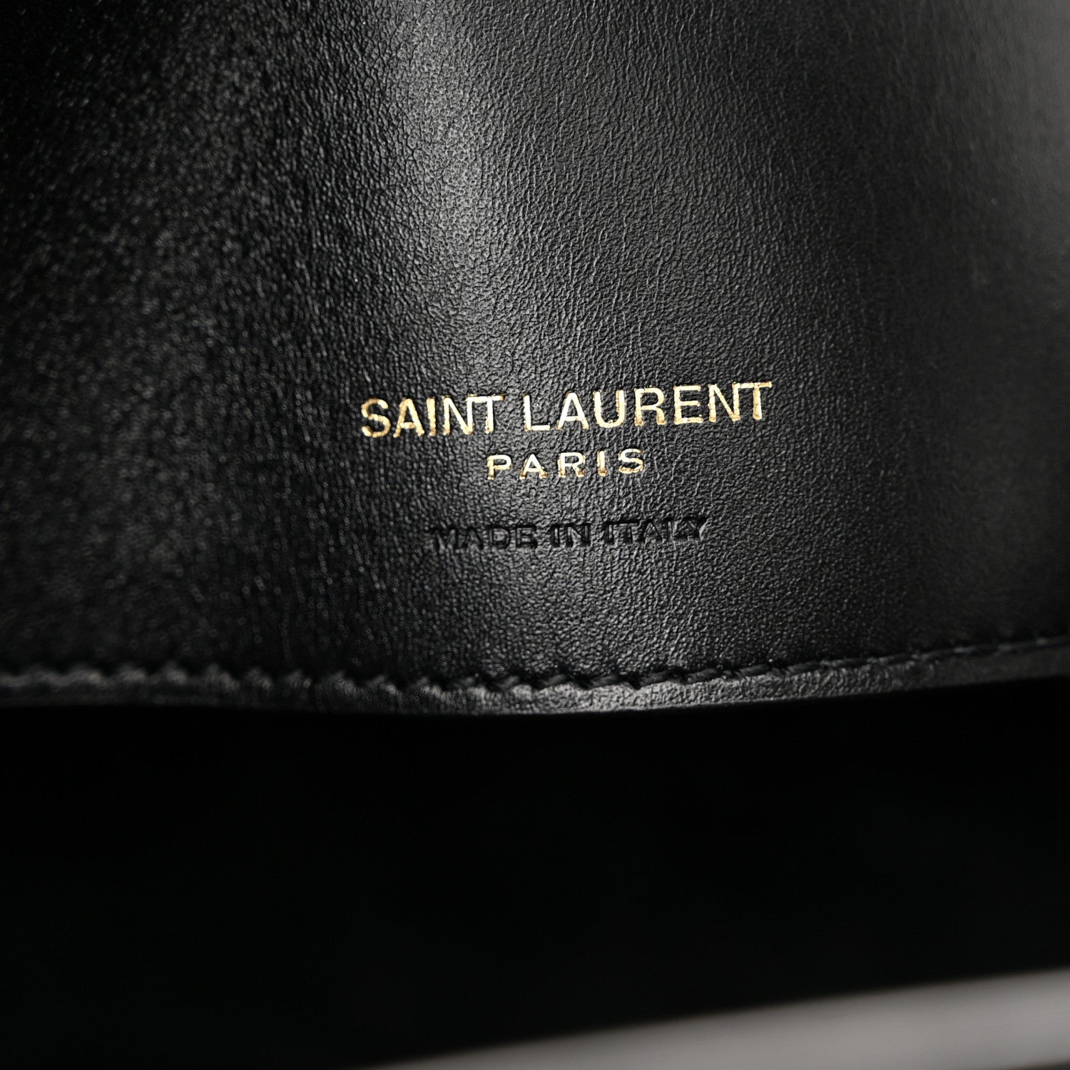 Saint Laurent Shiny Calfskin Le 37 Bucket Bag Black 7 of 11
