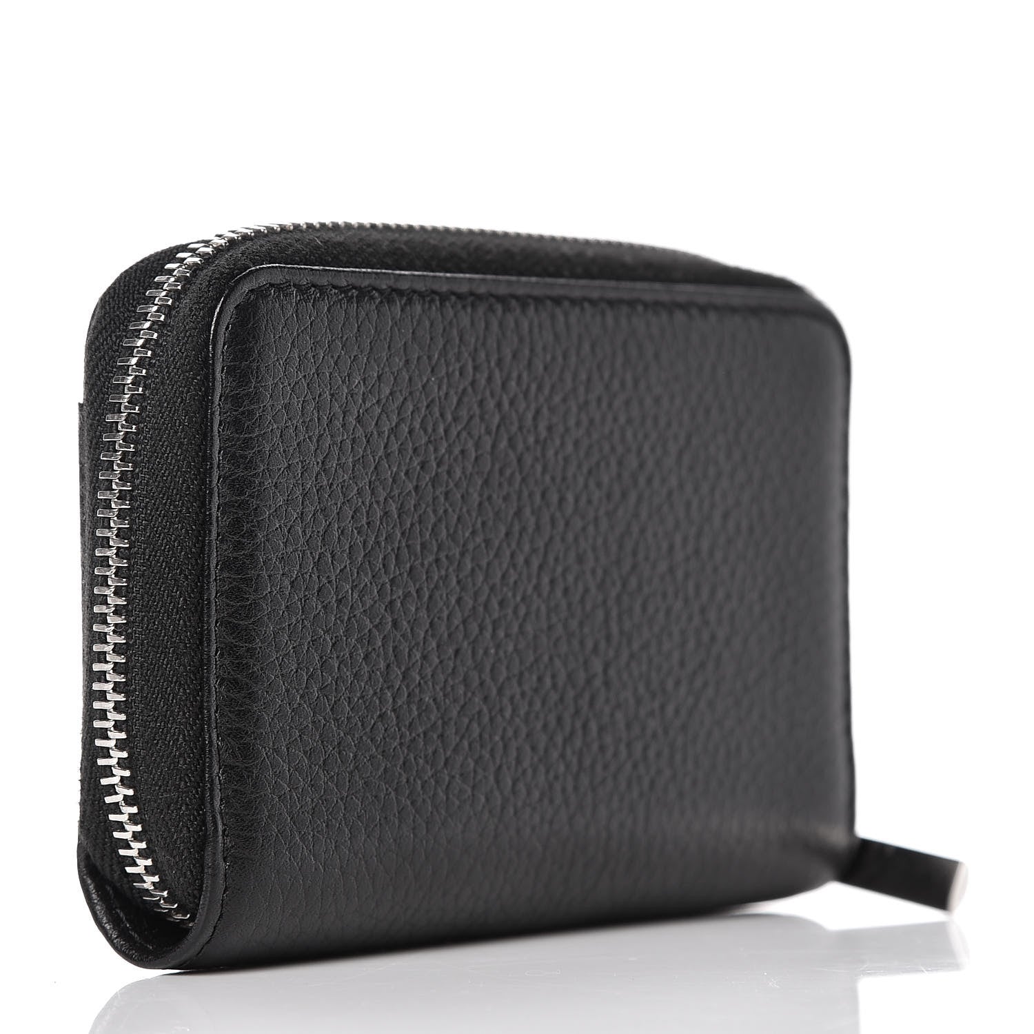 Chanel Grained Calfskin Neo Executive Zip Coin Purse Black 3 of 10