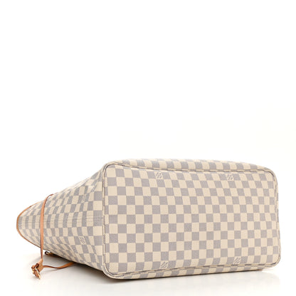 Louis Vuitton Damier Azur Neo Neverfull GM Rose Ballerine 4 of 15