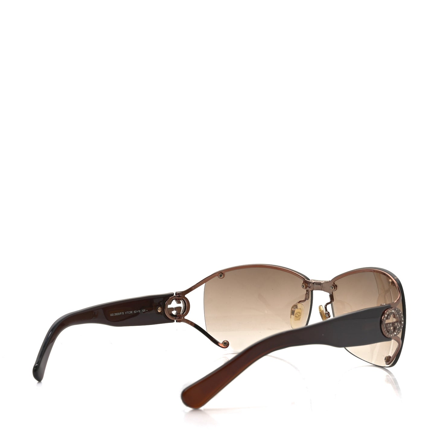 Crystal GG Sunglasses GG2820/F/S Brown