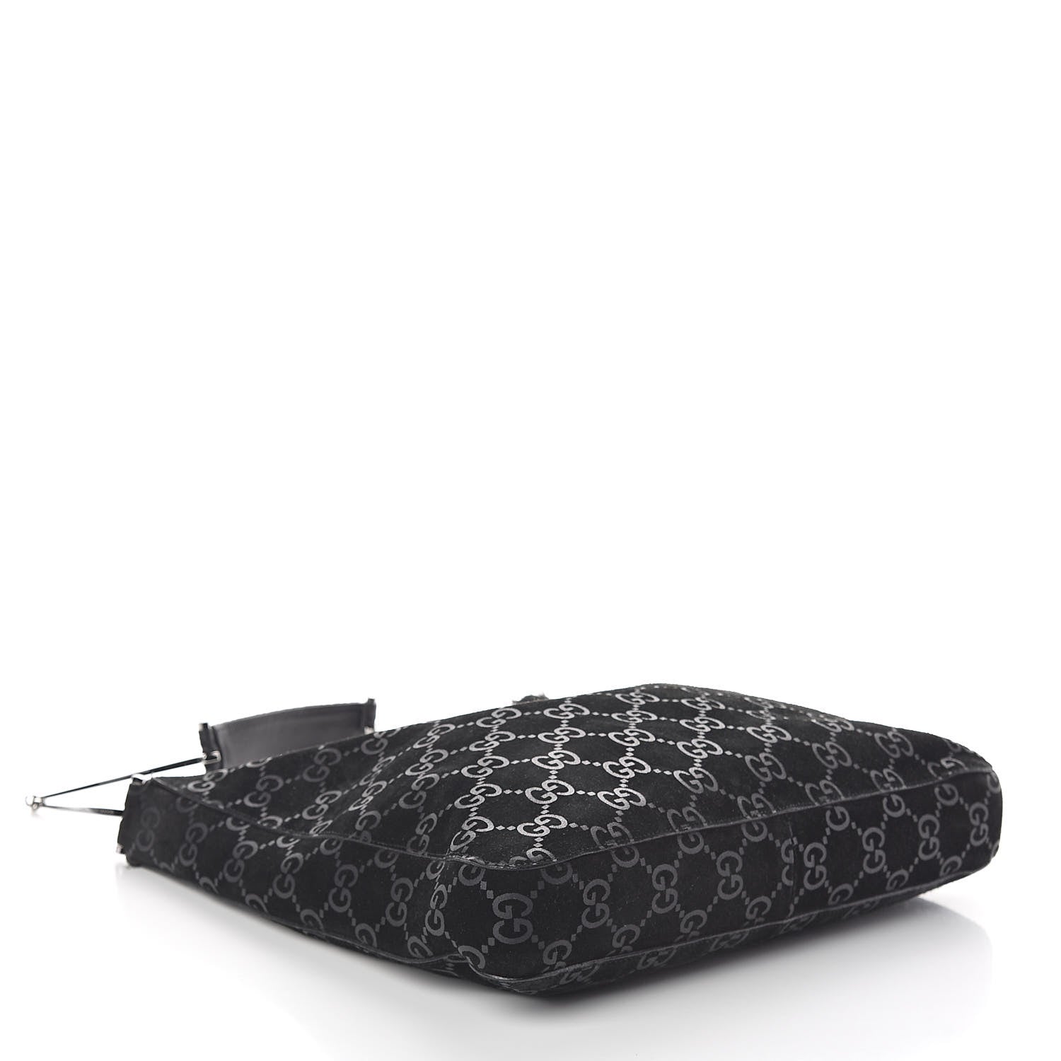 Gucci Suede Guccissima Hobo Black 4 of 10