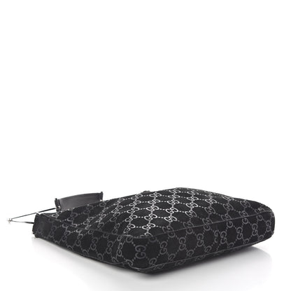 Gucci Suede Guccissima Hobo Black 4 of 10