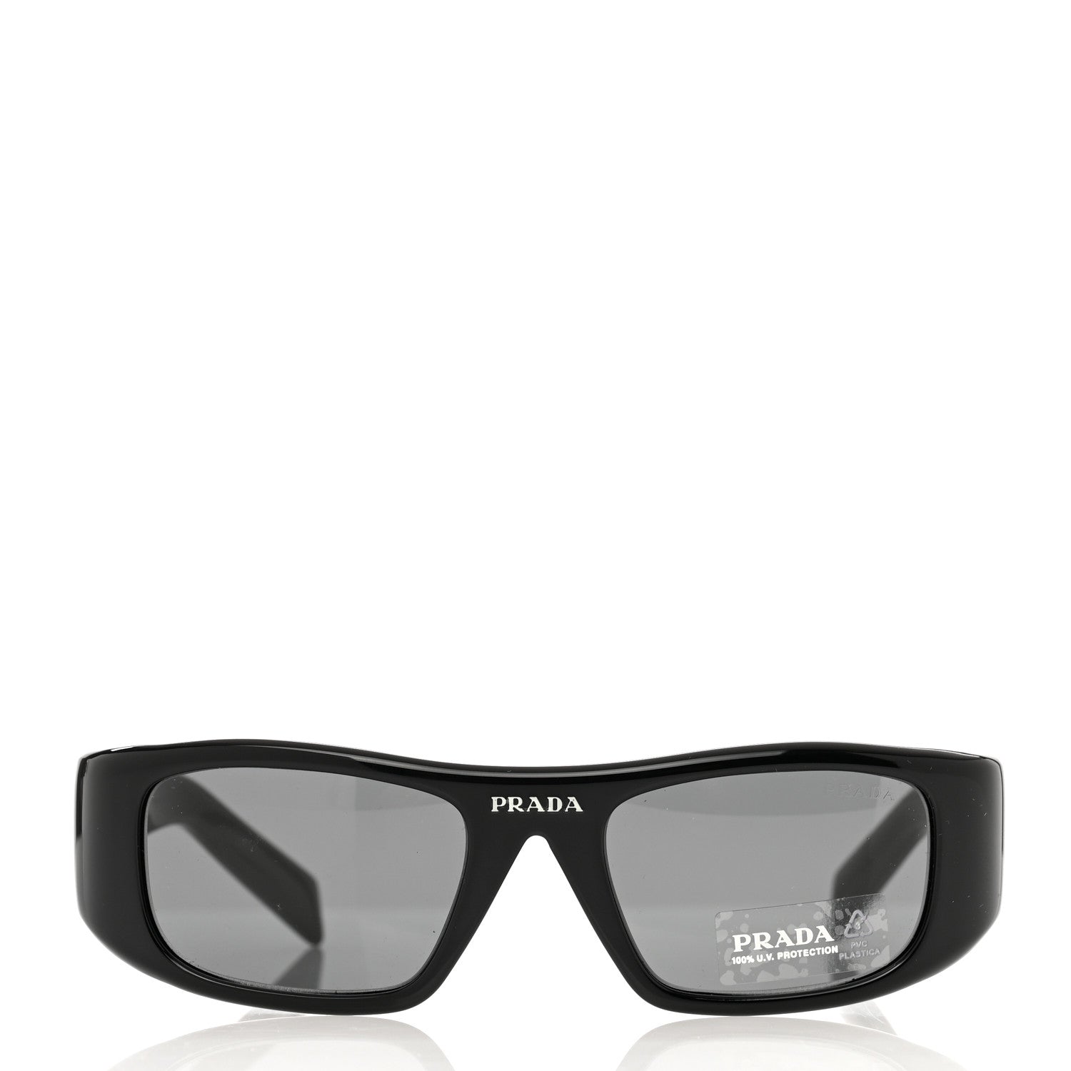Prada Acetate Sunglasses SPR 20W Black 2 of 7