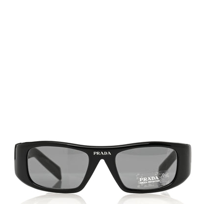 Prada Acetate Sunglasses SPR 20W Black 2 of 7