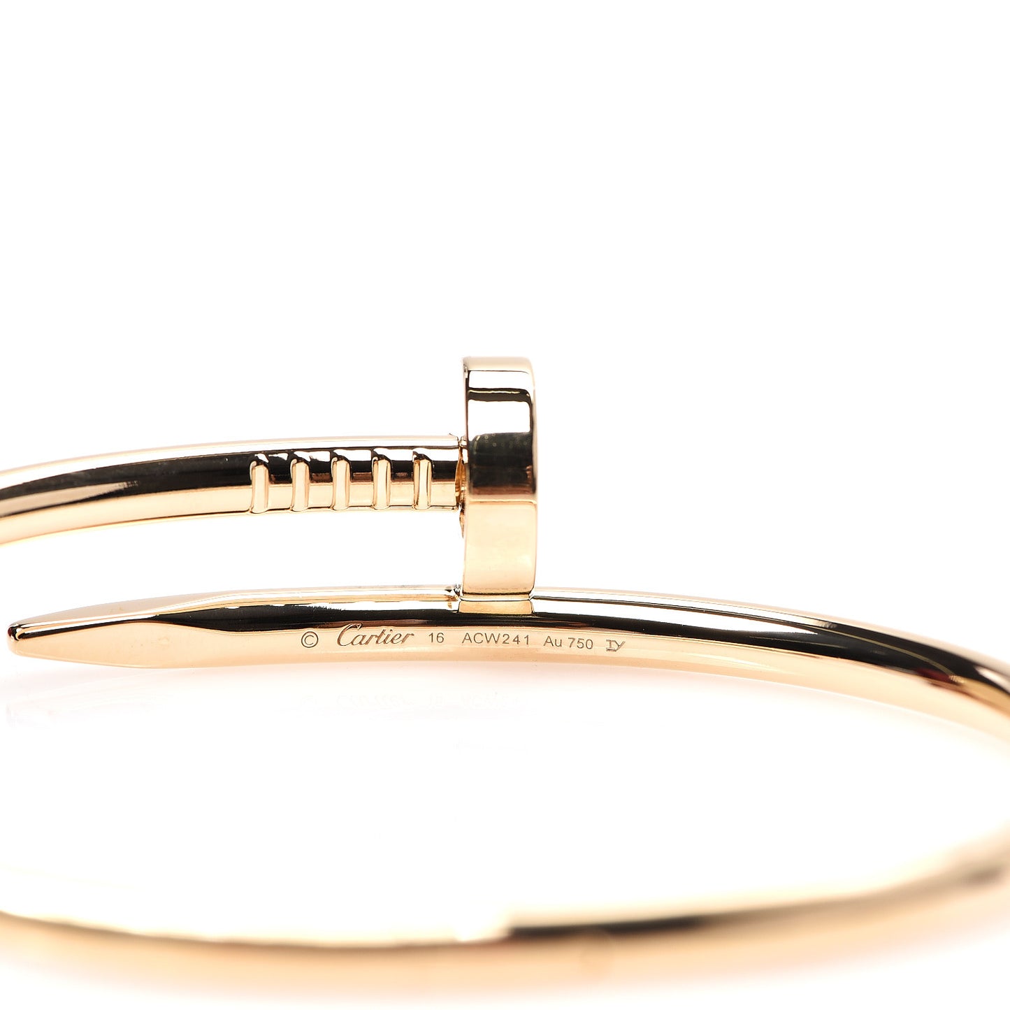 18K Yellow Gold Juste Un Clou Bracelet 16
