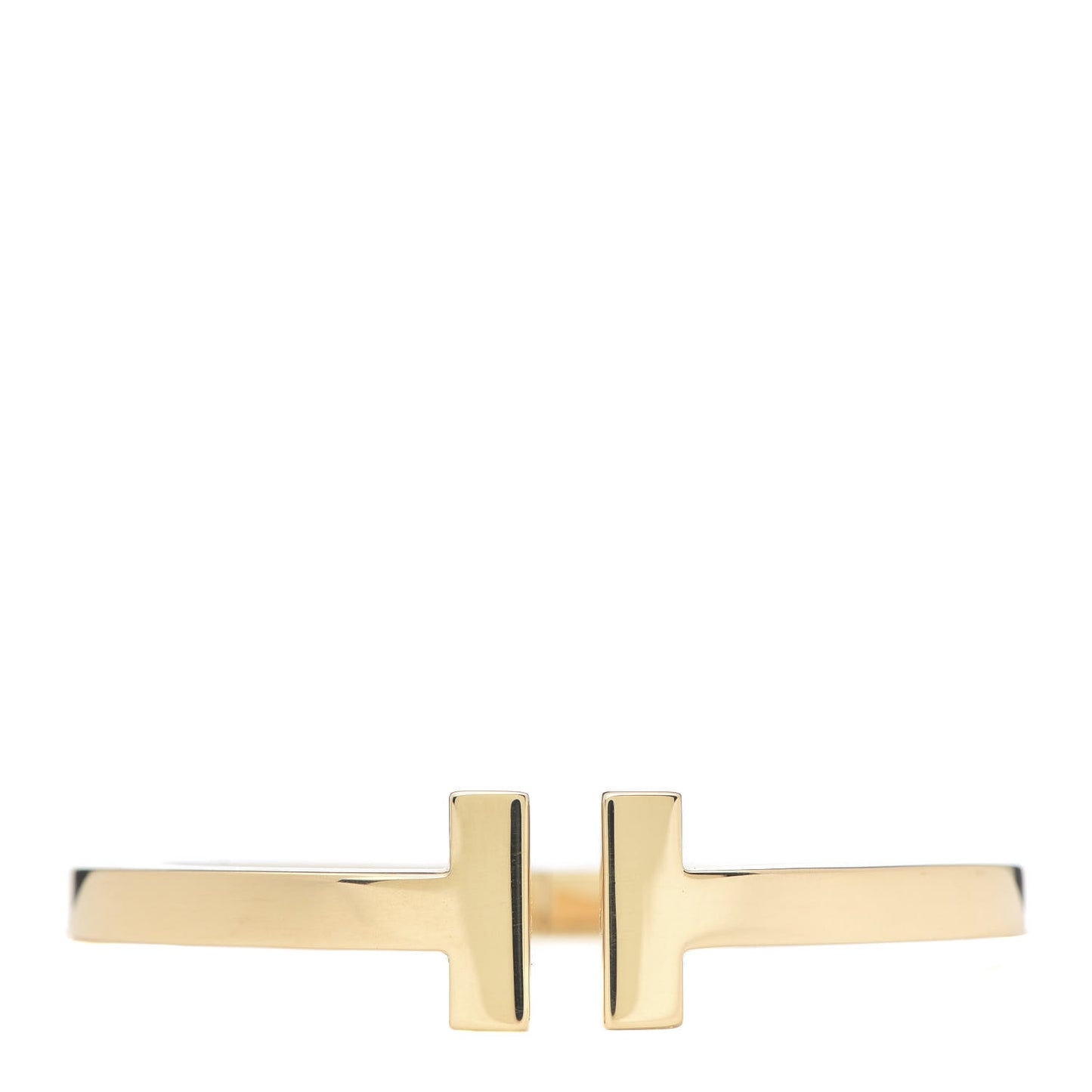 18K Yellow Gold T Square Bracelet