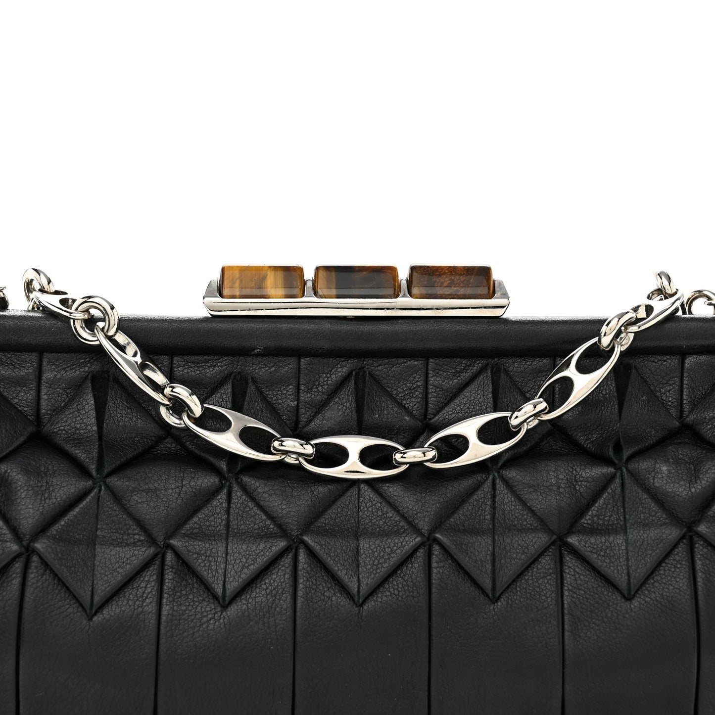 Clutch On Chain Black