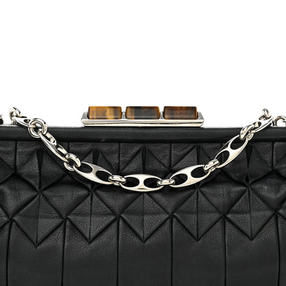 Salvatore Ferragamo Clutch On Chain Black 7 of 12