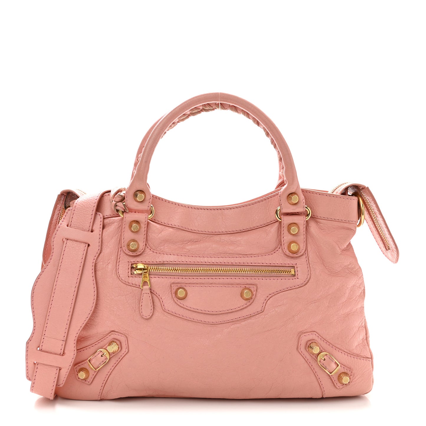 Agneau Giant 12 Gold Hardware Town Rose Peche