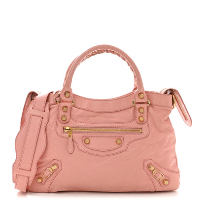 Balenciaga Agneau Giant 12 Gold Hardware Town Rose Peche 1 of 11