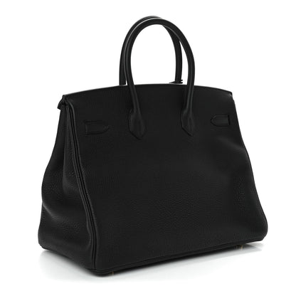 Hermes Togo Birkin 35 Black 2 of 10