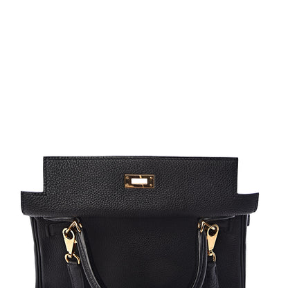 Hermes Togo Kelly Retourne 25 Black 10 of 33