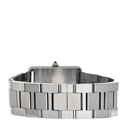 Cartier Stainless Steel 27mm Tank Solo Quartz Watch 3 of 5
