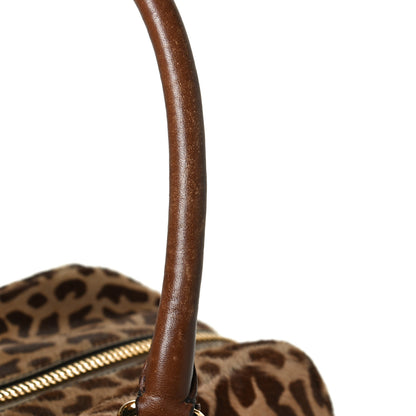 Prada Calf Hair Giraffe Print Tote Sabbia Moro 15 of 15
