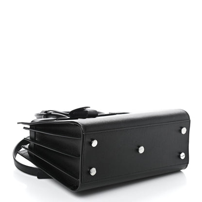 Saint Laurent Grained Calfskin Baby Sac De Jour Black 4 of 9