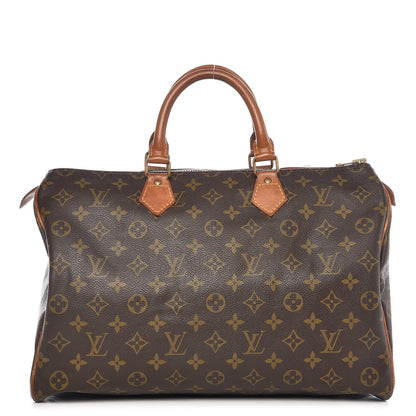 Louis Vuitton Monogram Speedy 35 1 of 18