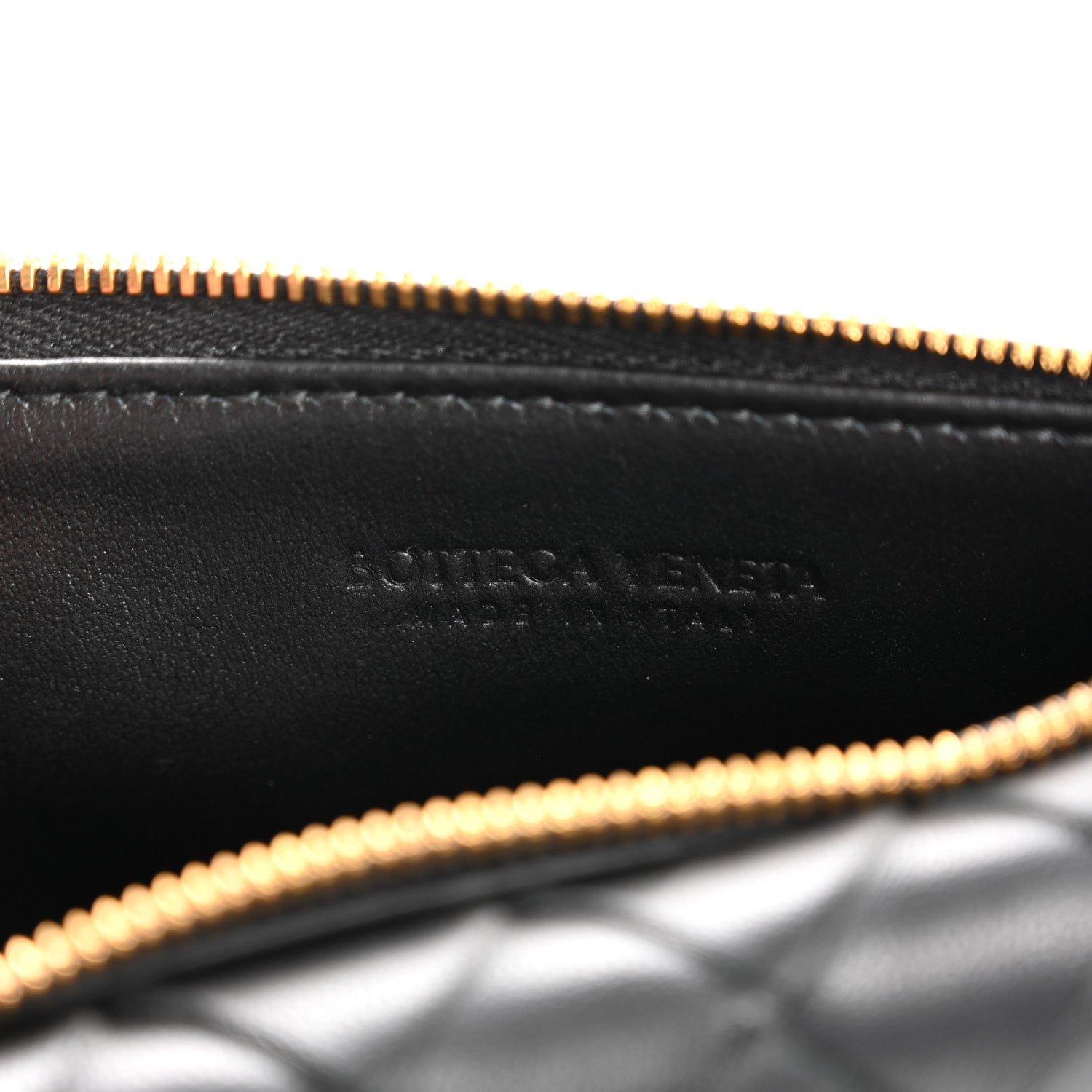 Bottega Veneta Nappa Intrecciato Andiamo Large Flap Wallet Black 7 of 9