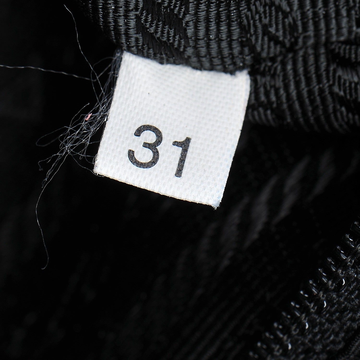 Prada Nylon Vela Medium Backpack Black 9 of 10
