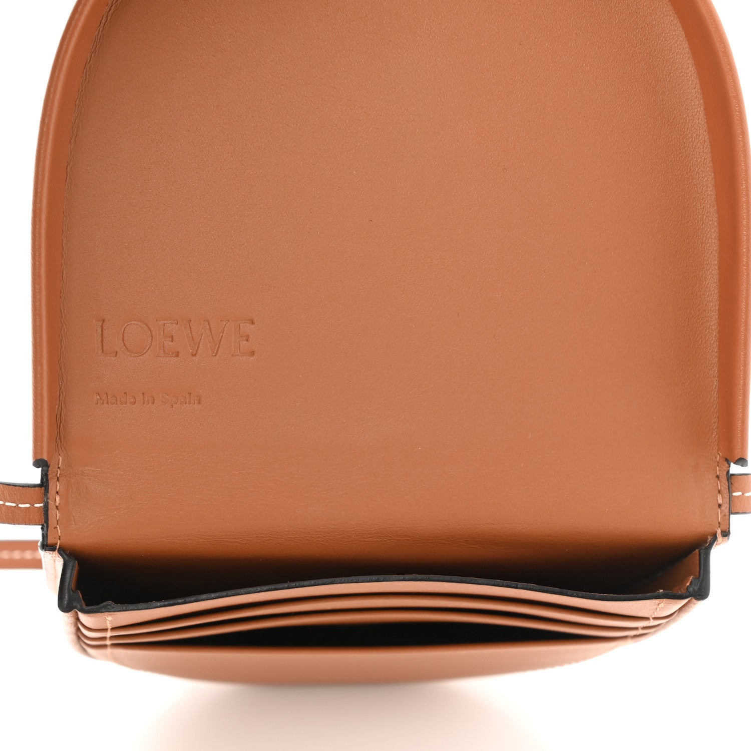 Loewe Soft Calfskin Small Heel Bag Tan 5 of 10