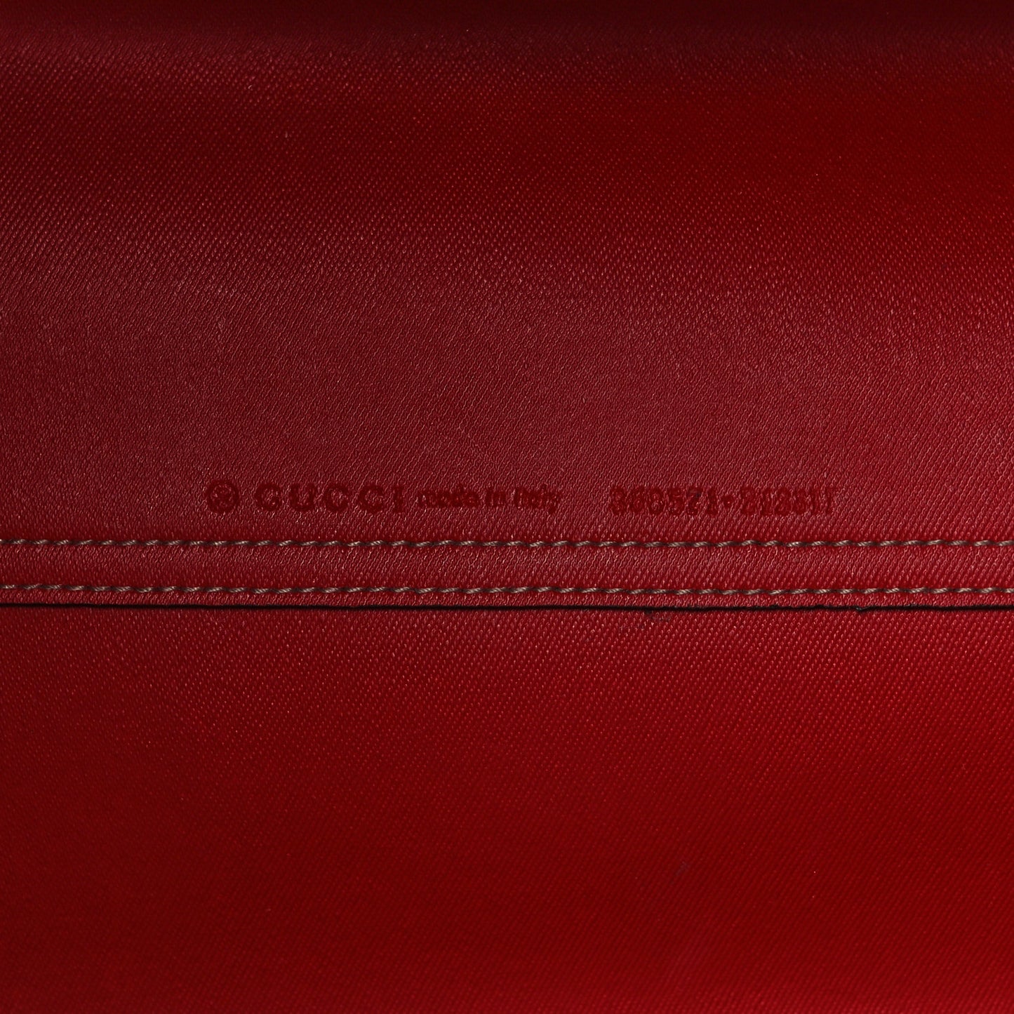 GG Supreme Monogram Large Reversible Tote Beige Red