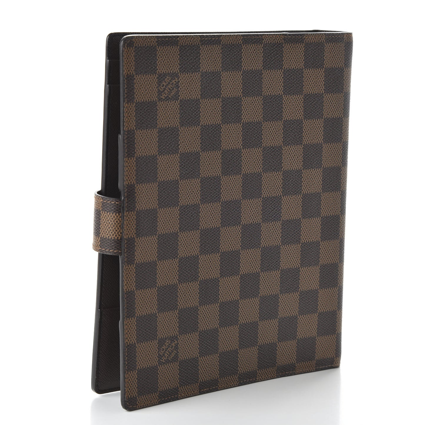 Damier Ebene Large Ring Agenda Cover