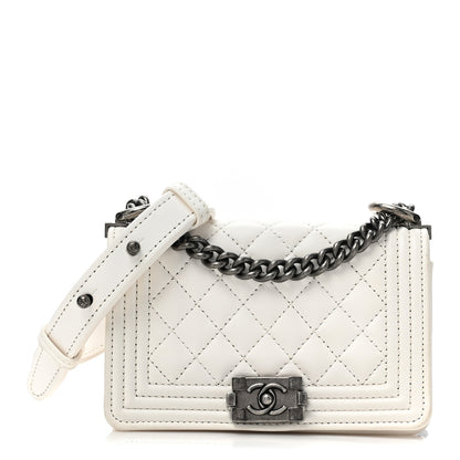 Chanel Lambskin Calfskin Tweed Success Story Set of 4 Minis Bags White 41 of 53